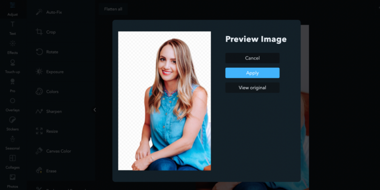Easily remove the background of any picture with Ribbet