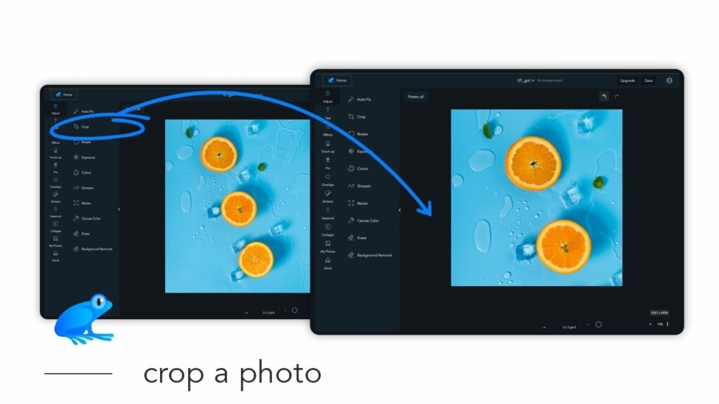 Tutorial: How to crop a photo